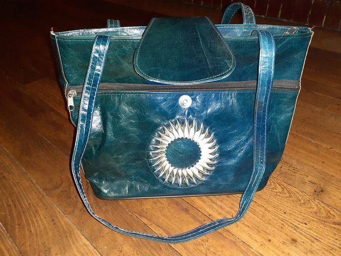 Sac à main tout cuir - photo numéro 3