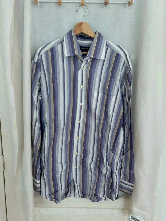 Chemise à rayure gant