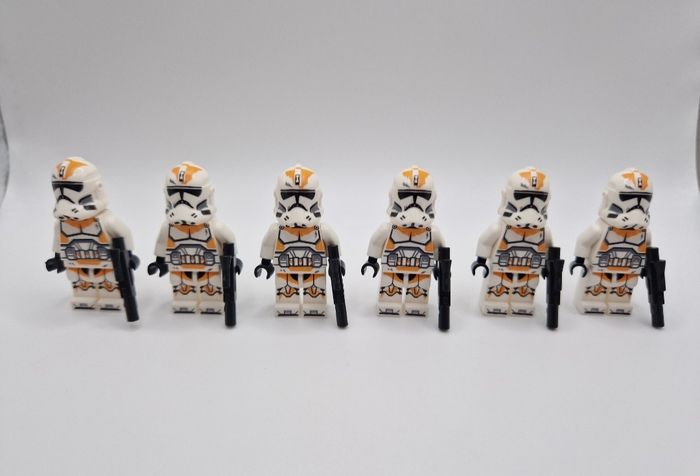 Figurines type lego 6 clones de la 212ème star wars - photo numéro 2