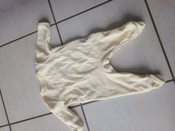 Pyjama Grenouillere Grain de Blé 3 mois  manches longues - photo numéro 3