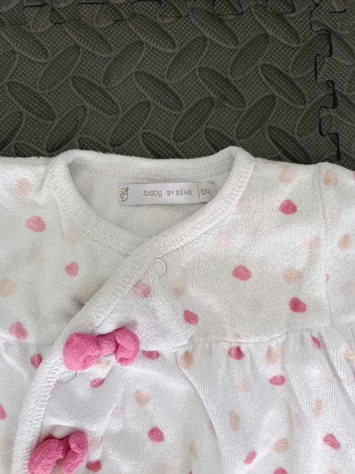 Lot pyjama fille 6 mois - photo numéro 2