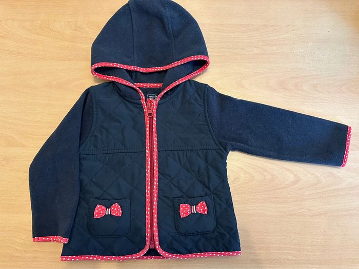 Gilet chaud à zip Terre de Marins 6 mois