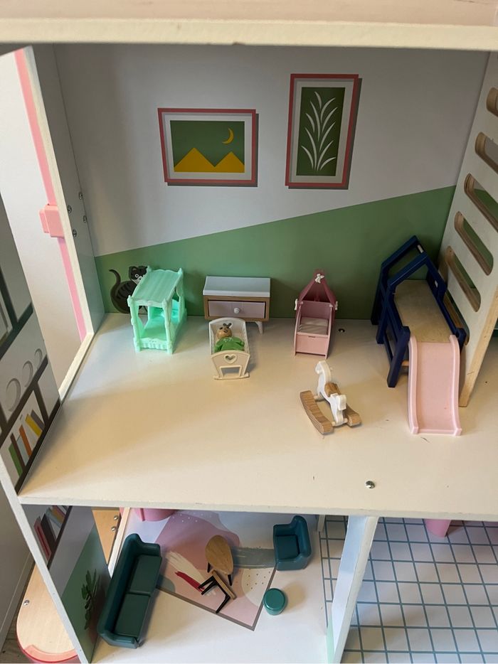 Maison de poupées en bois Lidl - photo numéro 2