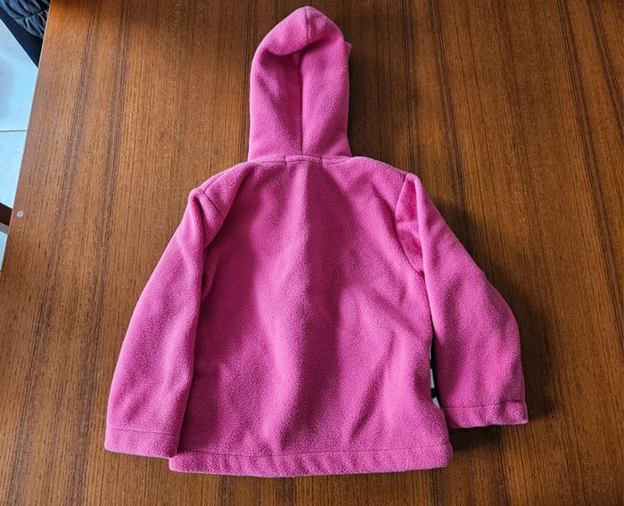 Veste polaire rose – Les Petits Coeurs à la Mer – 18 mois - photo numéro 4