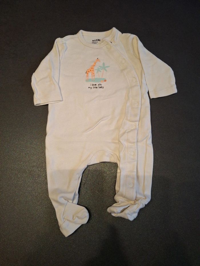 Pyjama coton 3 mois