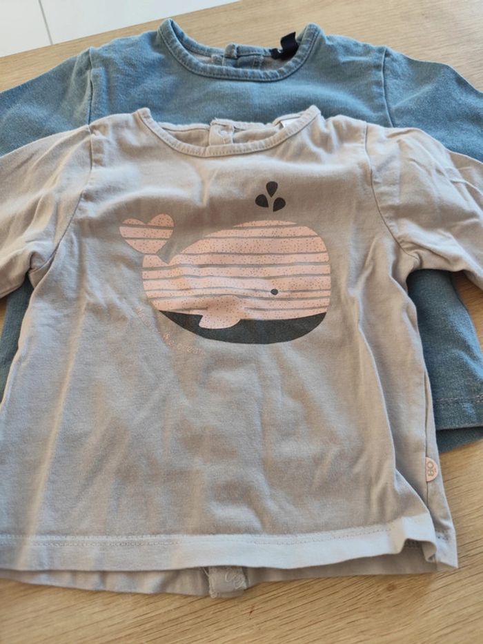 Lot de 7 t-shirt manches longues - photo numéro 8