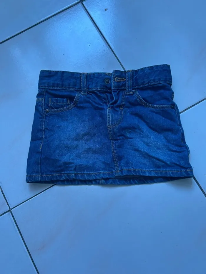 Jupe courte en jean - Kiabi - 3 ans