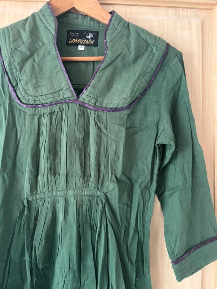 Robe tunique année 90 Lois taille S - photo numéro 5