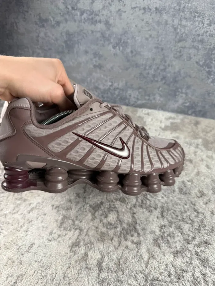 Nike Shox TL Pumice Night Marron - Brown / Bordeaux - photo numéro 15