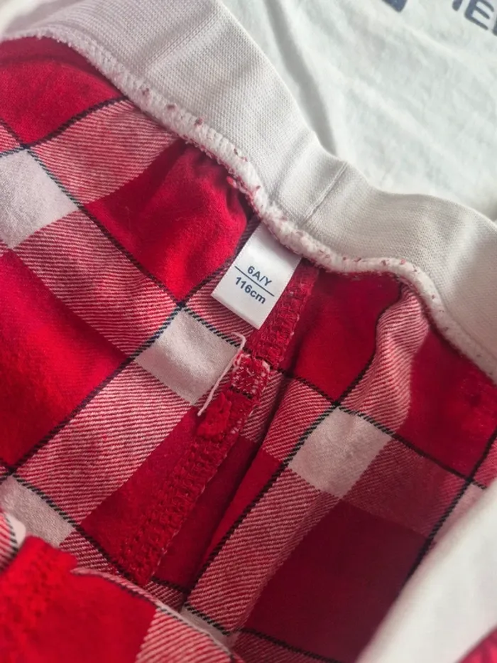 Pantalon de pyjama de Noël, T-shirt offert - photo numéro 2