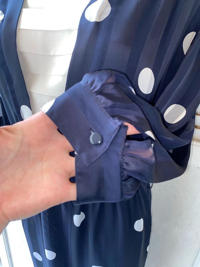Robe à pois Vintage taille 44 - photo numéro 4