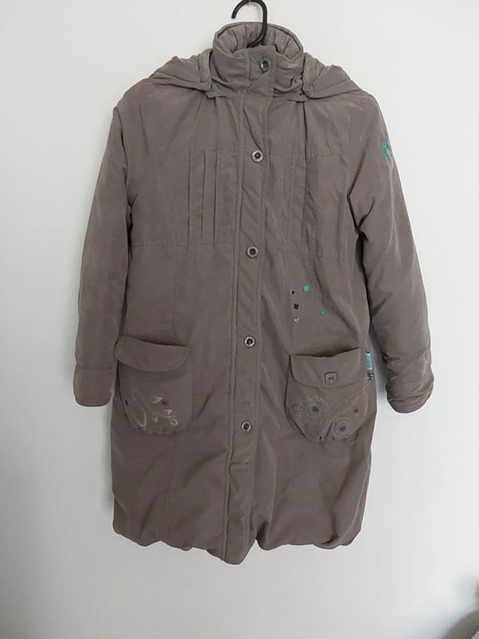 Manteau long sergent major fille 10 ans