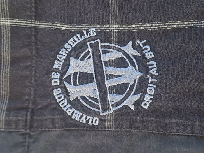 Chemise officielle vintage Olympique de Marseille Taille L - photo numéro 3