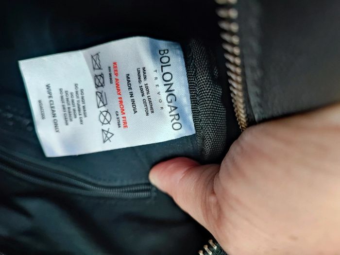 NEUF Superbe sac en cuir + porte monnaie Bolongaro Trevor - photo numéro 7