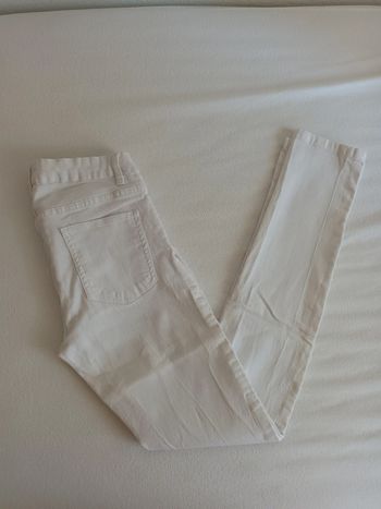 Pantalon blanc La Halle taille 38