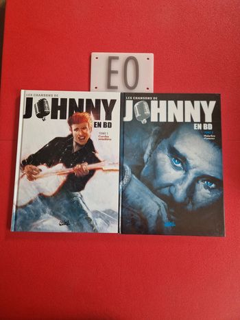 Lot de 2 bd les chansons de Johnny 1 et 2,EO (série complète)
