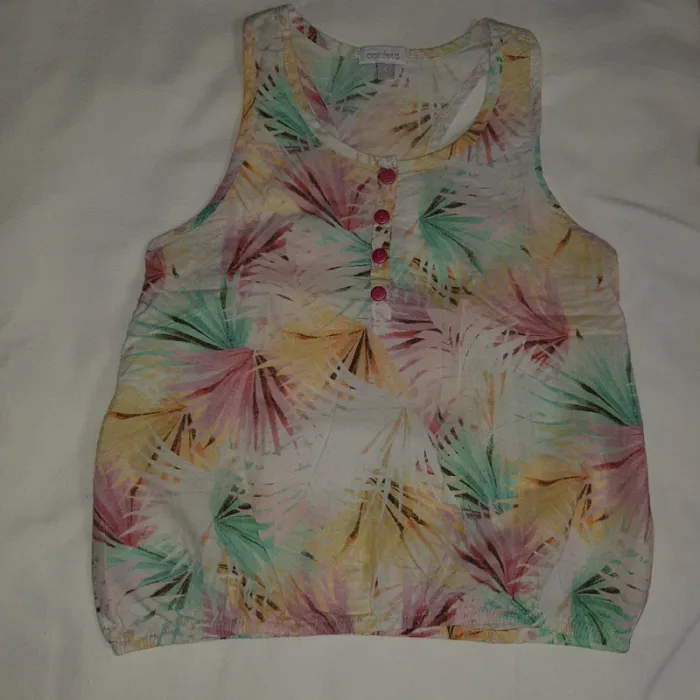 Blouse débardeur 3 en 1 Confetti 4 ans - photo numéro 3