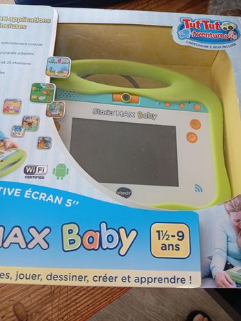 Storio max baby en très très bon état comme neuf à 60€ avec le code 
CHATAIGNE30
Le jouet passe à 45€