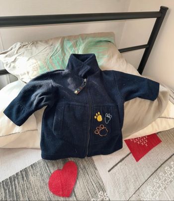 Gilet polaire bébé garçon 6 mois🐼