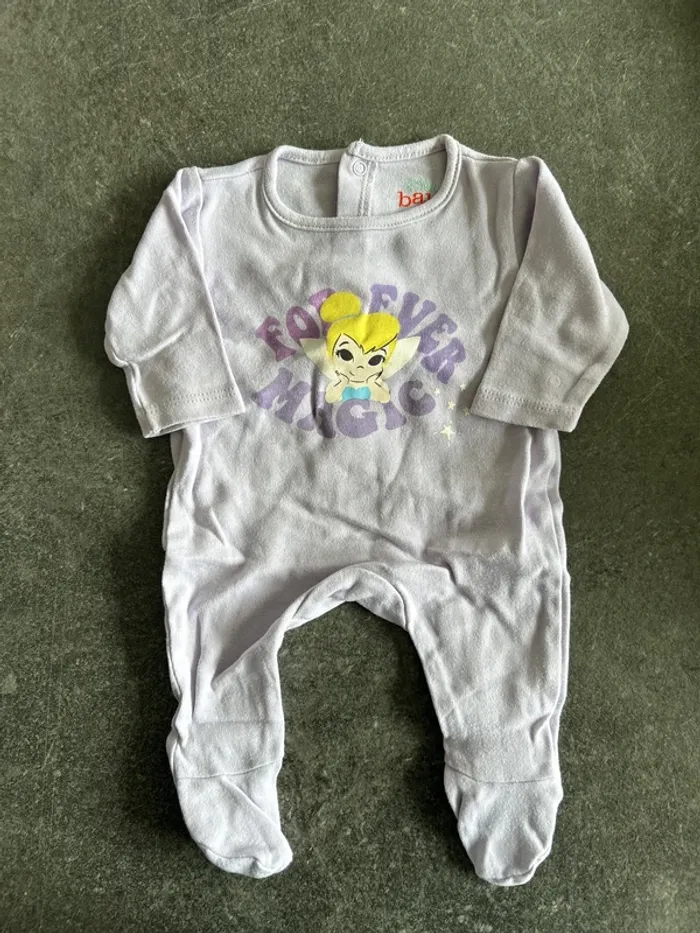 Lot de 2 pyjamas fins 1 mois - photo numéro 3