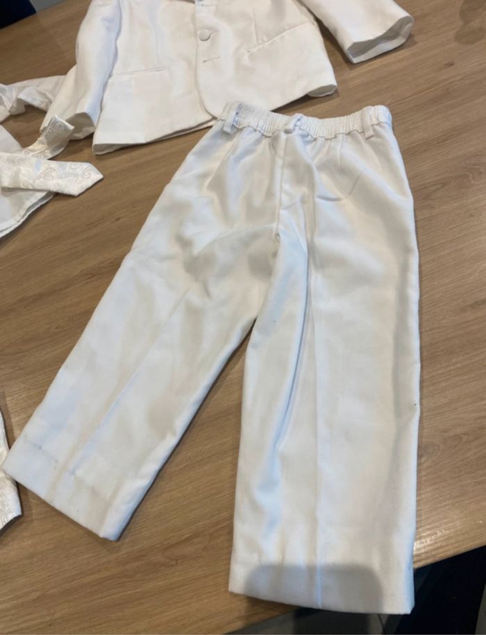 Costume smoking blanc 3 ans - photo numéro 7