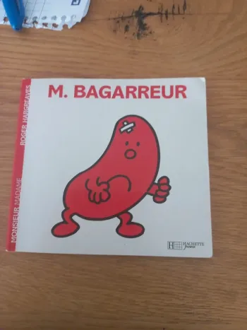 Livre monsieur madame mr Bagarreur Mme