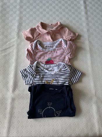 Lots bodies bébé fille