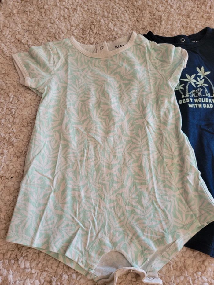Lot de 2 conbishort bébé - photo numéro 3