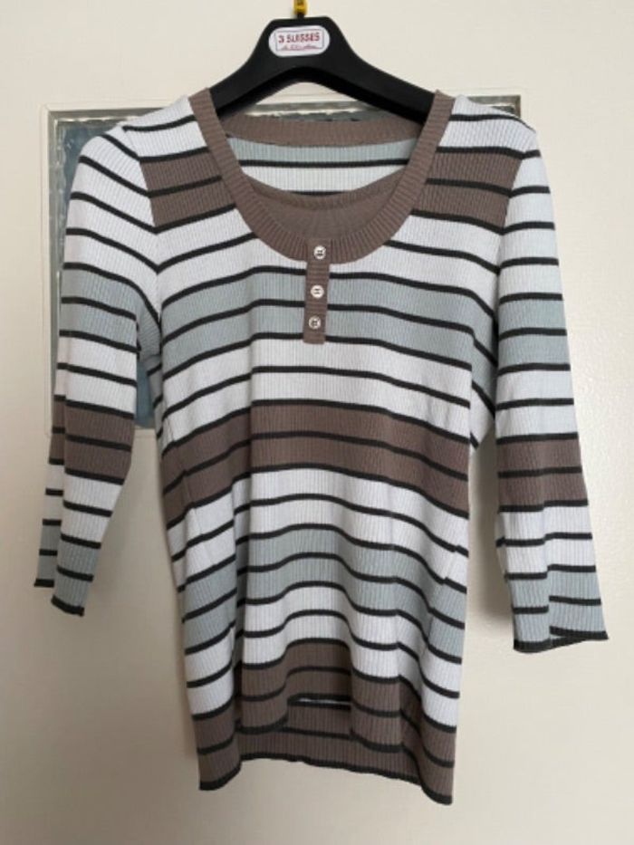 T-shirt manche 3/4