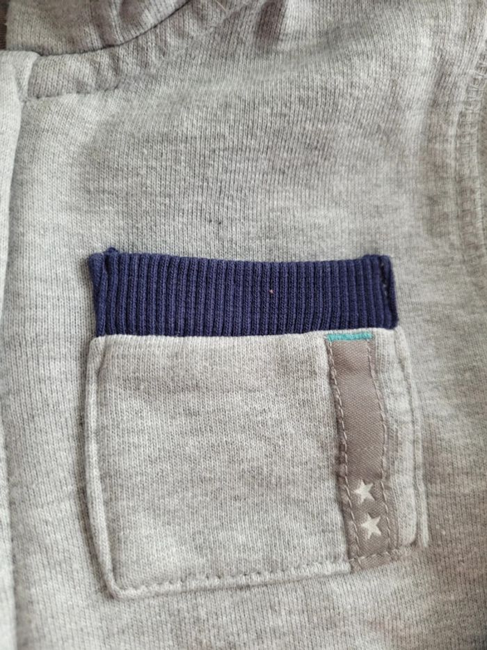 Gilet zippé Grain de Blé - photo numéro 2