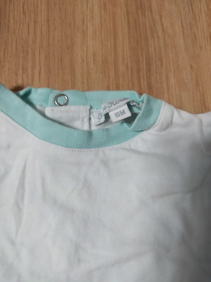 T-shirt petit kimbaloo 6 mois - photo numéro 3