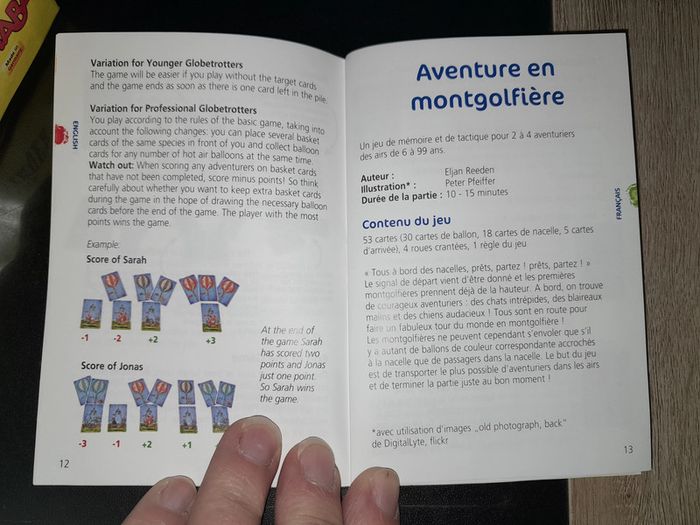 petit jeu haba - aventure en montgolfière - photo numéro 3
