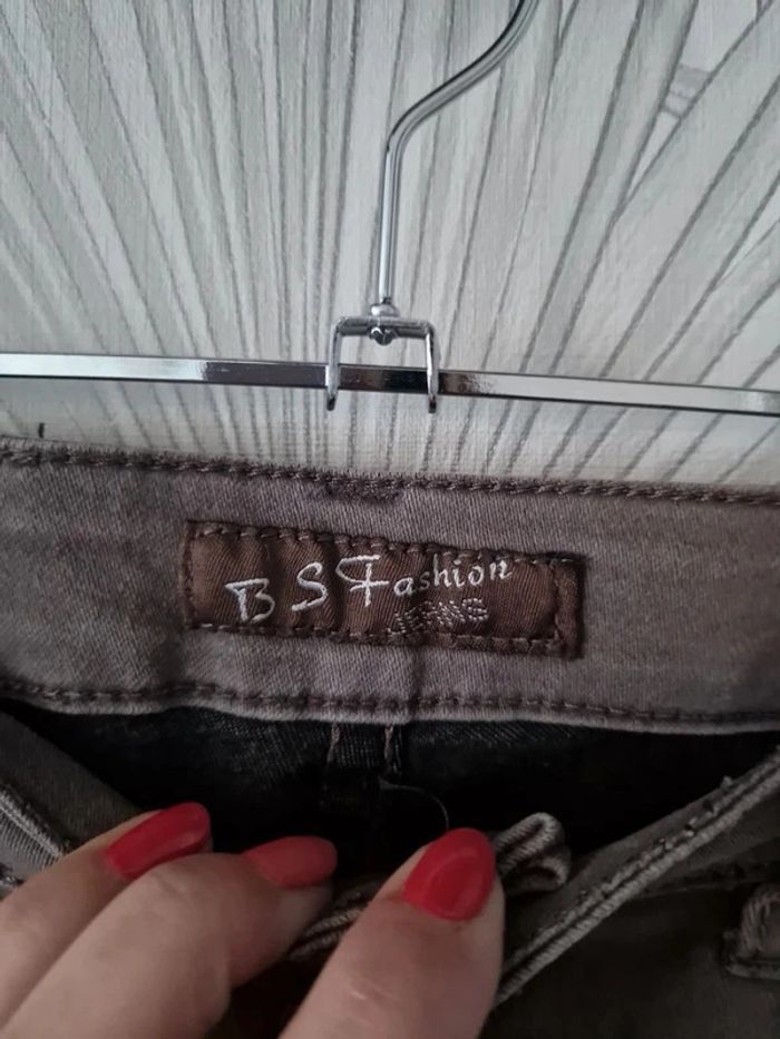Joli pantalon gris taille 36 - photo numéro 4