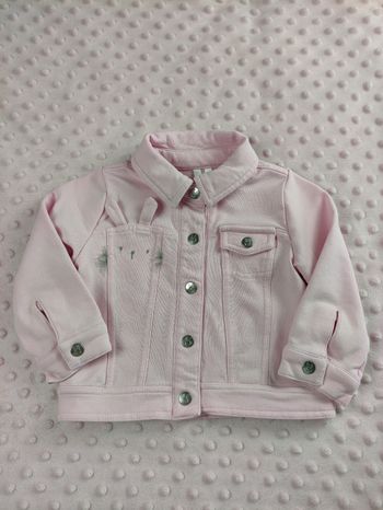 Petite veste légère rose orchestra taille 6 mois 