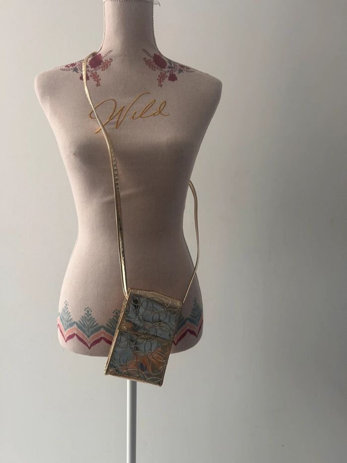 Petit sac MAC doré