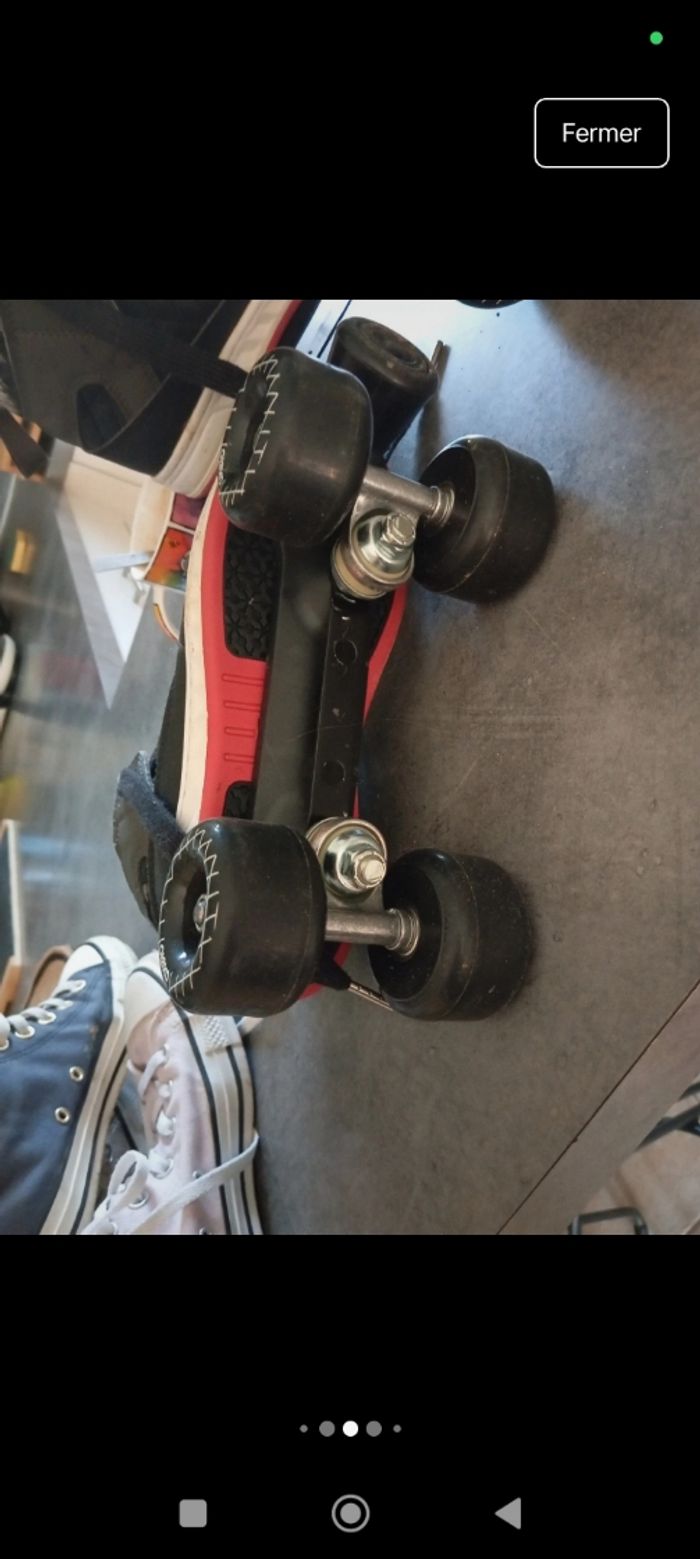Patins a roulettes Oxelo taille 39 - photo numéro 5