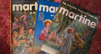 Lot de 3 livres Martine
