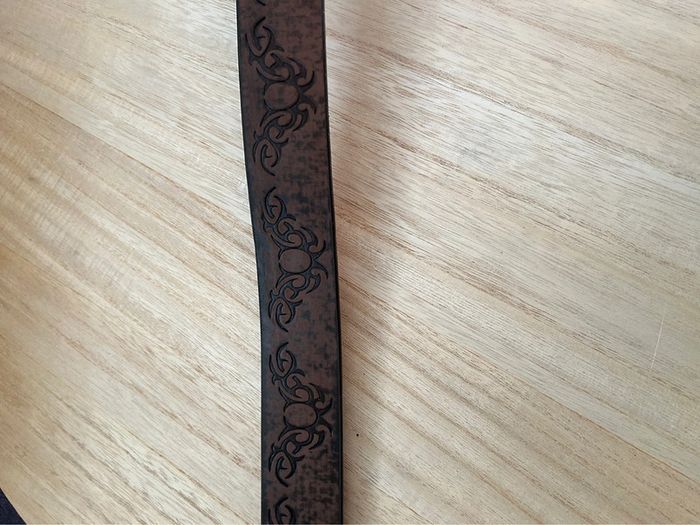 Ceinture véritable cuir 95cm neuve avec étiquette - photo numéro 4