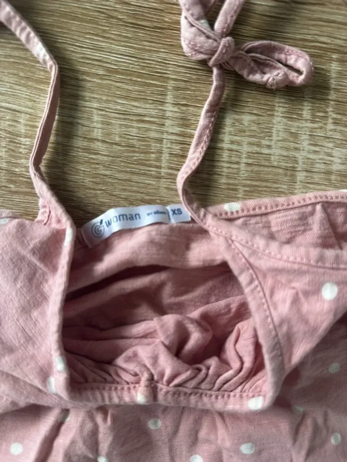 Pyjama 2 pièces à pois - photo numéro 4