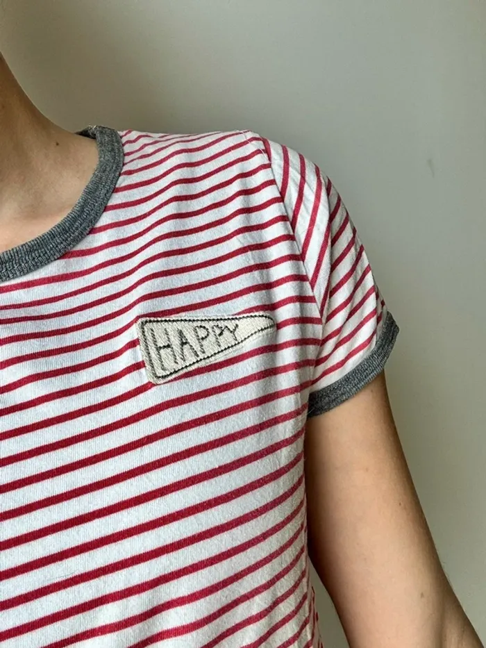 T-shirt rayures Bizzbee - photo numéro 3
