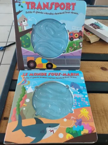 Lot de Livres ludiques avec circuit à bille