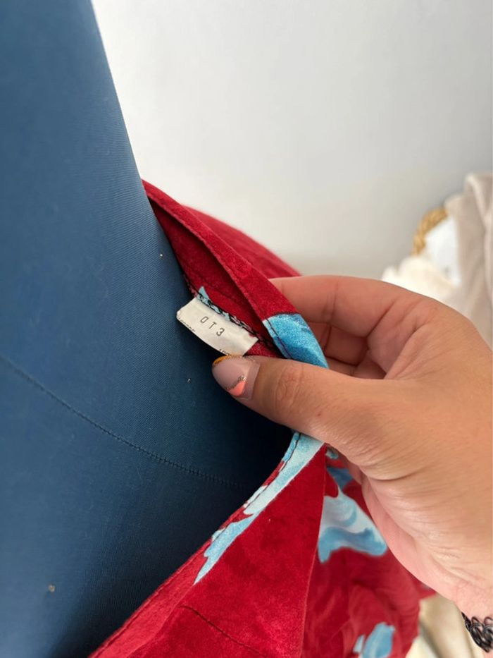 Jupe fleuri Tahiti - fluide - taille 36/38 - en très bon état 100% viscose - photo numéro 5