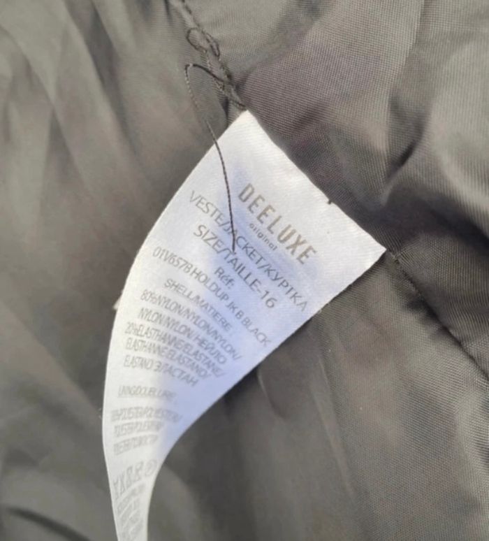 Doudoune noire deeluxe - photo numéro 4