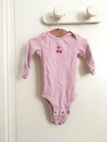 Body rayé rose cerise Child of mine made by Carter’s-0/3 mois