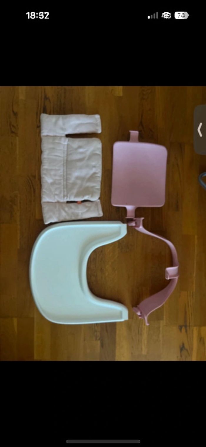 Plateau et baby set tripp trapp stokke