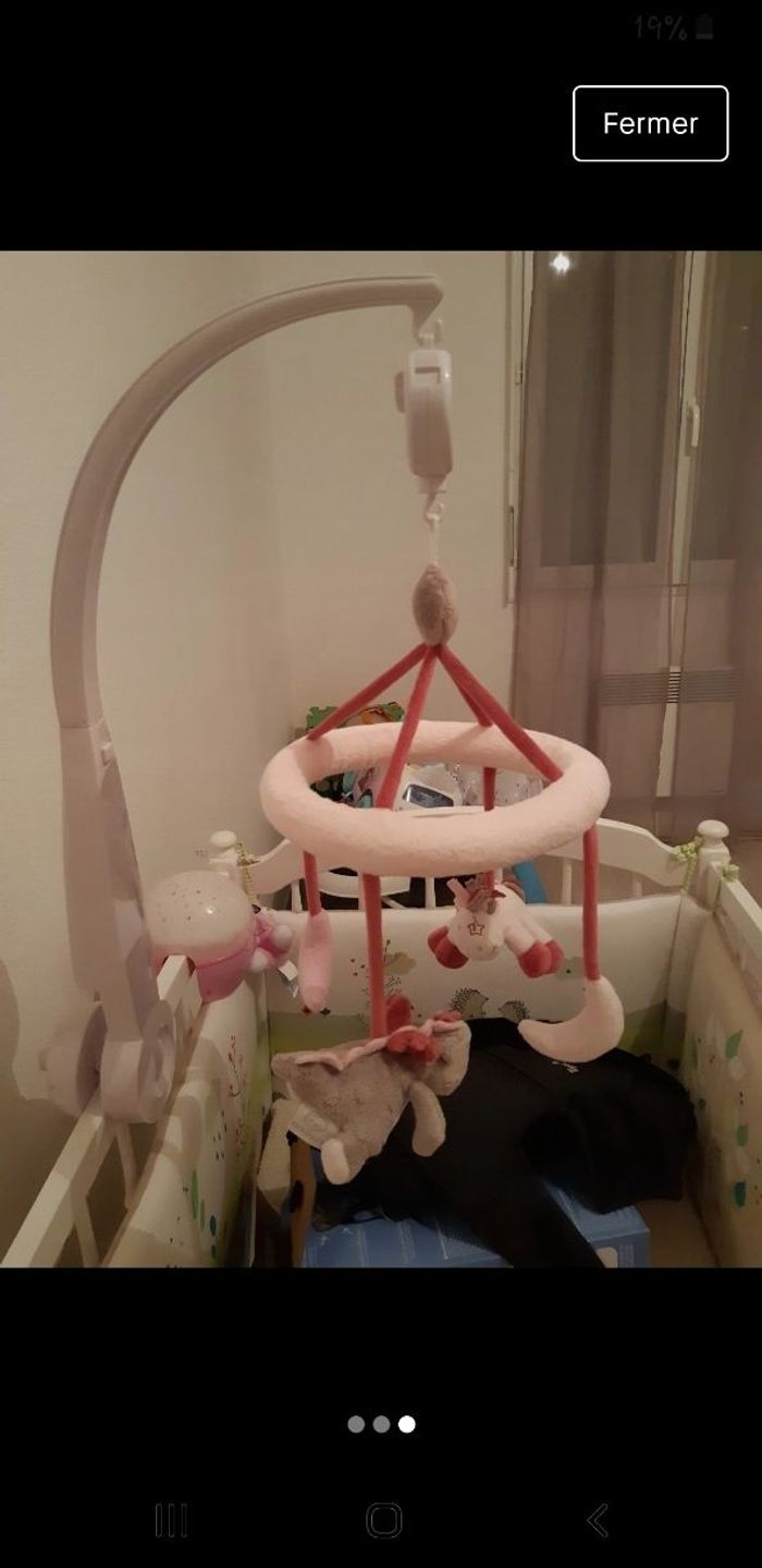 Mobile + peluche musicale noukies - photo numéro 4