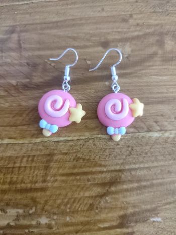 Boucles d'oreilles fantaisie original