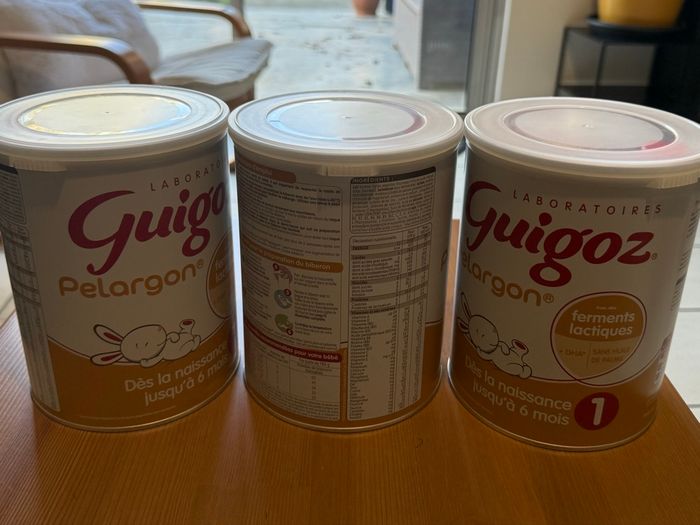 Guigoz  Pelargon 1er âge 0-6 mois - photo numéro 2