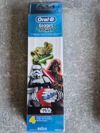 Brossettes oral b star wars ×4.