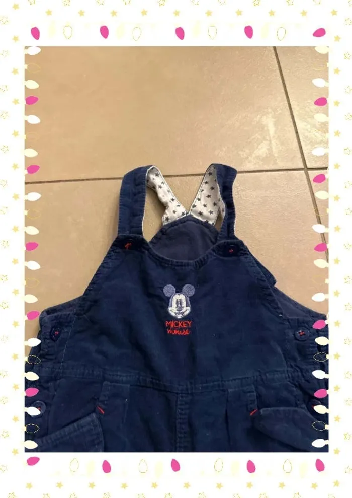 Salopette Disney 12 mois - photo numéro 3
